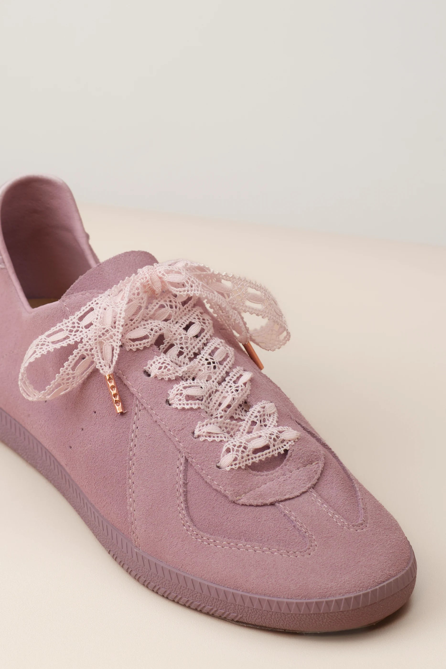 Senkels Pastel Pink Crochet Shoelaces
