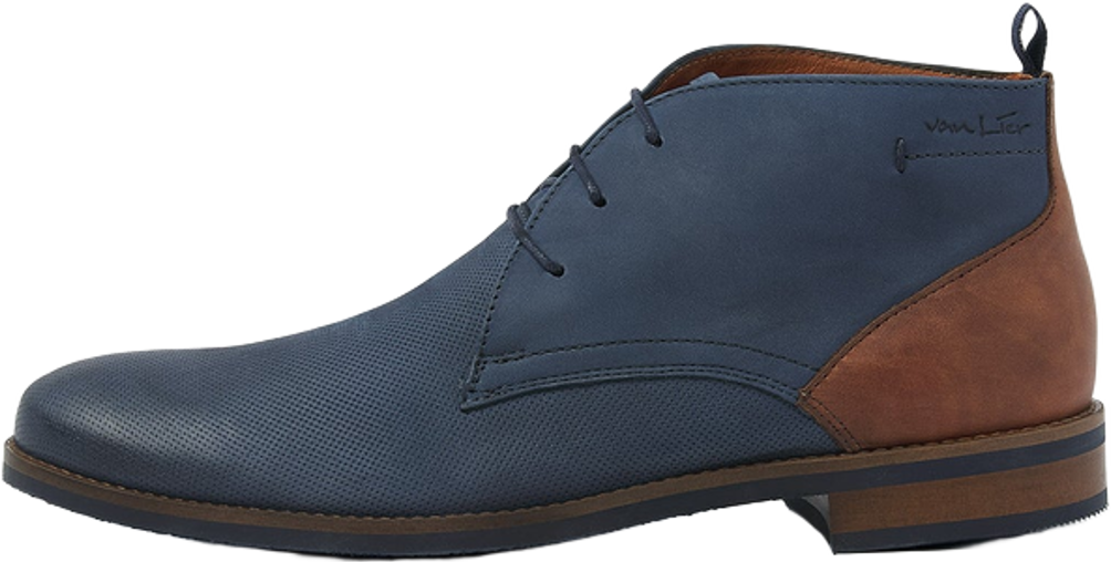 Najděte správné tkaničky pro Vanlier Blauw nubuck Sabinus halfhoge veterschoen u Senkels