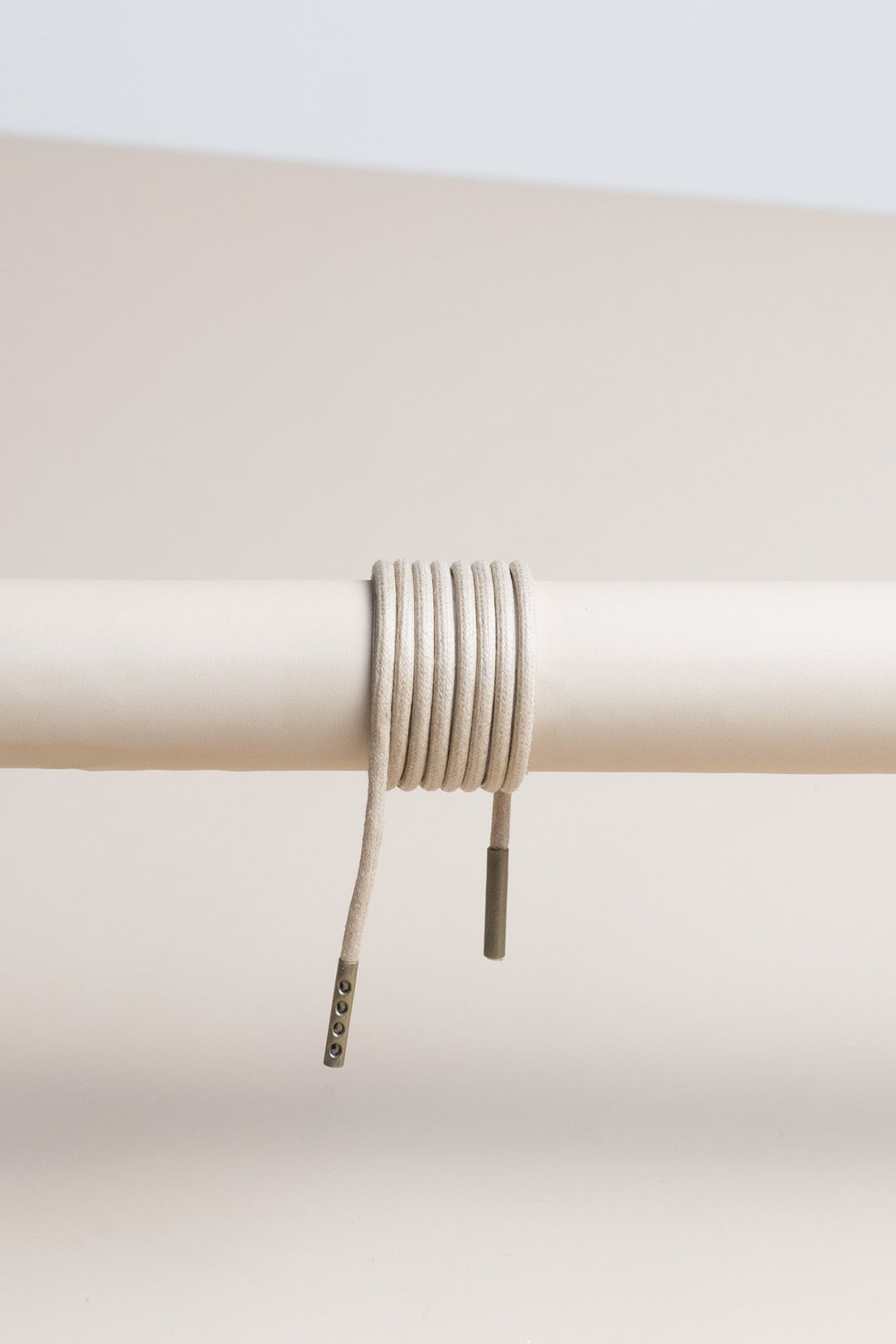 Bone White - Round Waxed Shoelaces | Senkels