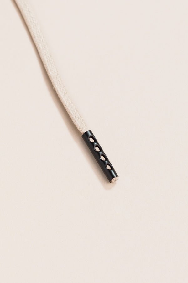 Bone White - Round Waxed Shoelaces | Senkels
