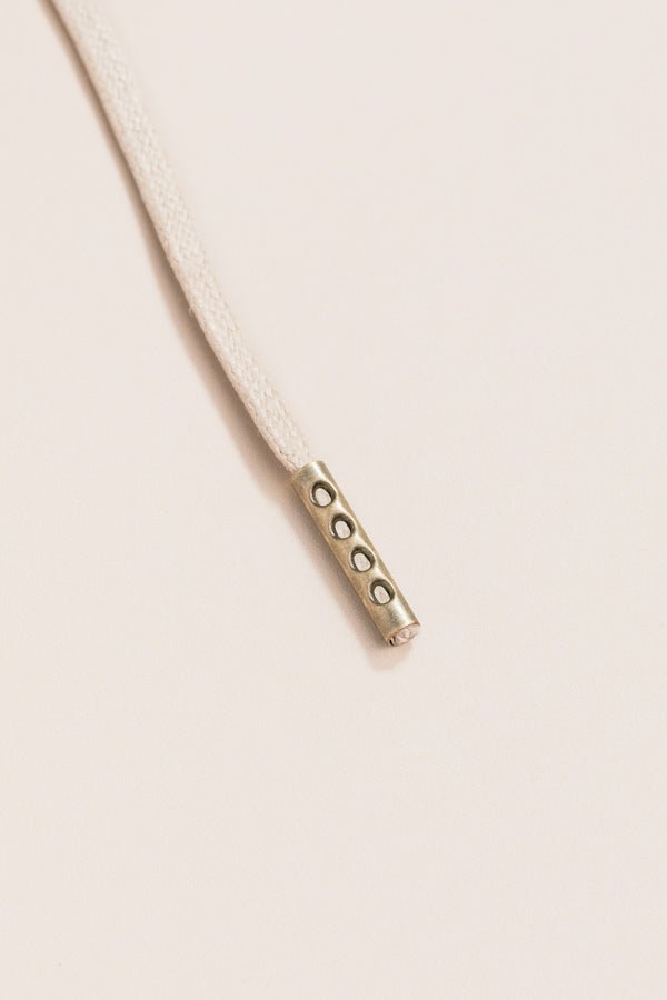 Bone White - Round Waxed Shoelaces | Senkels