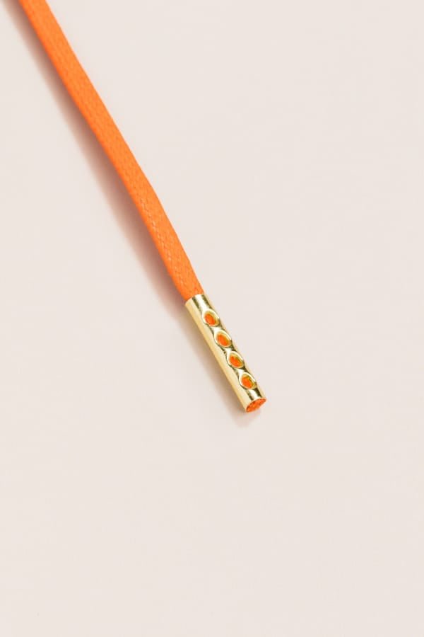 Buckthorn - 4mm round waxed shoelaces for boots and shoes made from 100% organic cotton - Senkels