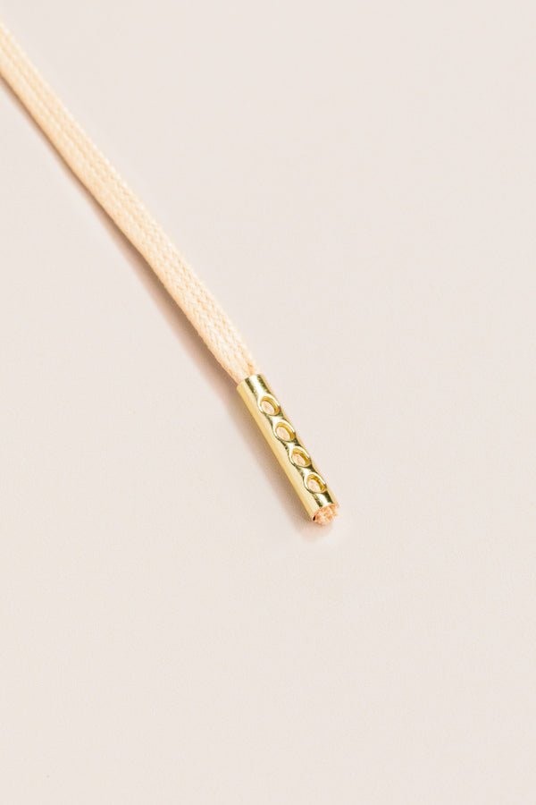 Champagne - Round Waxed Shoelaces | Senkels