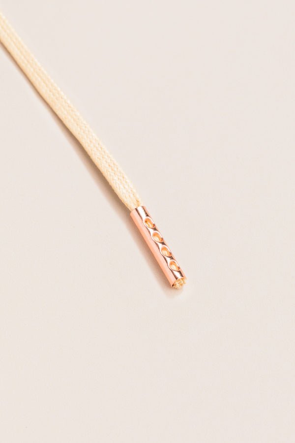 Champagne - Round Waxed Shoelaces | Senkels
