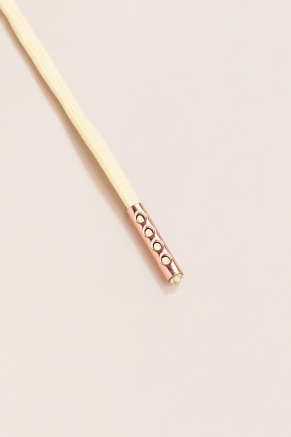 Chardonnay - Round Waxed Shoelaces | Senkels