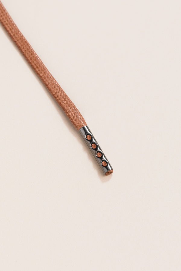 Coffee Brown - Round Waxed Shoelaces | Senkels