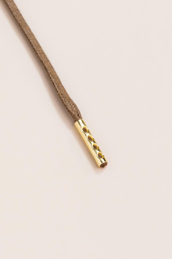 Light Brown - Flat Waxed Shoelaces | Senkels