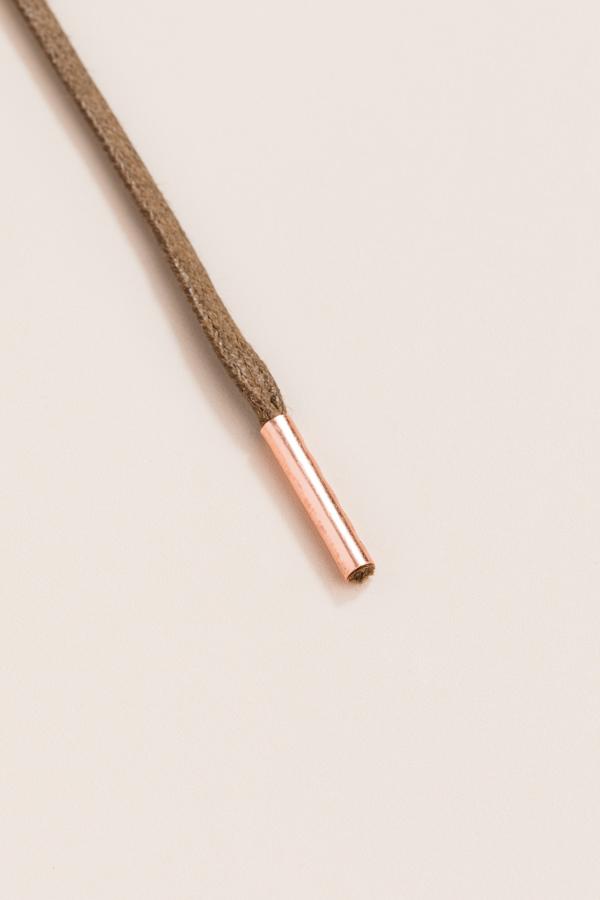 Light Brown - Flat Waxed Shoelaces | Senkels